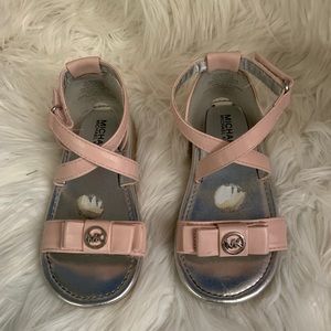 Michael Kors Pink Sandals- size 9c